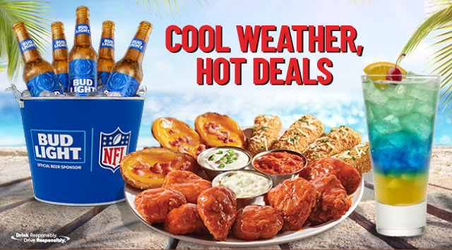 TGI Fridays September Deals & Specials☀️