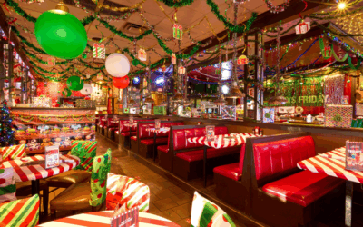 Over-the-Top Holiday Decor Ideas Inspired by TGI Fridays’ Festive Pop-Ups